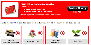 Octo clicks akan mengirimkan otp ke nomor ponsel yang terdaftar. Register For Www Cimbclicks Com My Cimb Credit Card Login Malaysia Login My Page