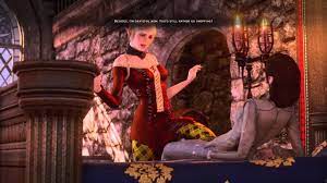 Dragon Age Inquisition: SeraElf Romance (Bed scene) HD - YouTube