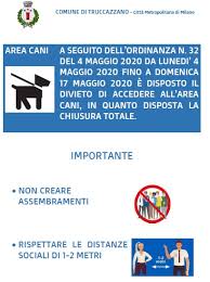Divieto Di Accesso All Area Cani Accesso Limitato Ai Parchi Non Recintati Comune Di Truccazzano Comune Di Truccazzano