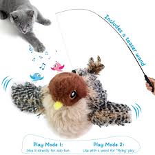 Interactive Flying Bird Cat Toy with Remote Control