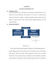 Borang rec 1e / 2016 part e: Chapter 3 Chapter 3 Research Methodology 3 0 Introduction Research Methodology Is The Procedures For Collecting The Needed Information It Is A Course Hero