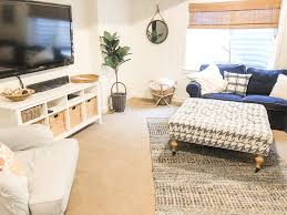 Stream tracks and playlists from white denim on your desktop or mobile device. Navy And White Basement Makeover With Vertical Shiplap Karins Kottage