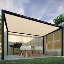 Ts1 shade over pergola in suffolk, virginia. Amazon Com Patio Paradise 10 X 14 Straight Edge Sun Shade Sail Beige Rectangle Outdoor Shade Cloth Pergola Cover Uv Block Fabric Custom 3 Year Warrenty Garden Outdoor