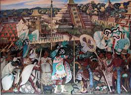Diego Rivera Mural The Totonac Civilization Or The Jaguar People In Veracruz Palacio Nacional De Mexico Art Moderne Diego Rivera Peinture Murale