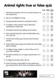 Every time you play fto's daily trivia game, a piece of plastic is removed from the ocean. Animal Rights True Or False Quiz Animal Aid