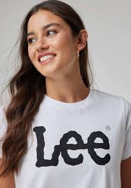 Polera Mujer Logo Regular White