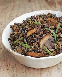 Wild Rice With Balsamic Mushrooms Recipe Recipe Rice Side Dishes Balsamic Mushrooms Mushroom Recipes