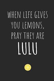 When Life Gives You Lemons Pray They Are Lulu Blank Lined Writing Journal Notebook Diary 6x9 Rachel Eilene 9781793202246 Amazon Com Books