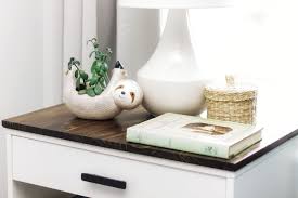 Ikea Hack A Vikhammer Nightstand Makeover Nightstand Makeover Ikea Hack Nightstand