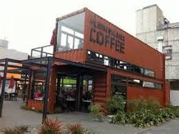 Container Cafe Shipping Container Cafe And Container Truck Mimari Konteyner Ev Modern Ic Mekanlar