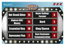 Buzzfeed staff get all the best moments in pop culture & entertainment delivered to your inbox. Family Feud Email Edition Email Industry Survey Answers Only Influencers