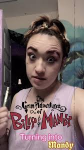 This is going be my Day 1 of my 😈🎃☠️#halloweencostume this year as Mandy  from the #grimadventuresofbillyandmandy  #grimadventuresofbillyandmandycosplay #mandy #makeup #halloween #90s  #90sbaby ...