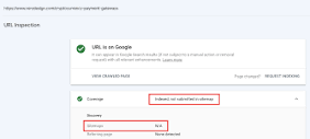Indexed, not submitted in sitemap Issue? - Google Search Central ...