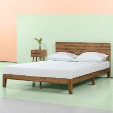 Our chateaux white wooden bed frame oozes french style and sophistication without breaking the super cool kids house bed frame white wooden single bed with house style canopy framework. Full Double Rustic Beds You Ll Love In 2021 Wayfair