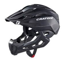 Cratoni C Maniac Fullface Helm Black Matt Fahrradhelm Helm Bike Helm