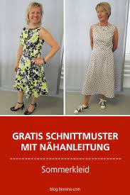 Kostenloses schnittmuster fur kleid anleitung fur das peasant dress. Wir Nahen Ein Sommerkleid Mit Gratis Schnittmuster
