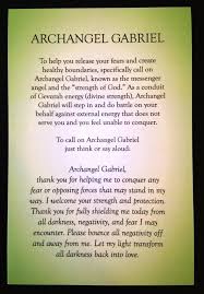 Archangel Gabriel Michael Raphael Uriel Metatron Archangel Prayers Archangels Archangel Gabriel