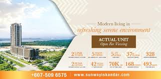 The shopping mall was originally planned to be opened in october 2016. Citrine Residences Malaysia Properties Sunway Property