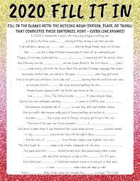 If you fail, then bless your heart. New Years Eve Family Quiz Questions