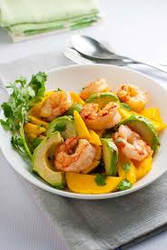 Prawn Mango Avocado Salad And How To Choose An Avocado Recipe Mango Avocado Salad Shrimp Avocado Recipes Avocado Recipes