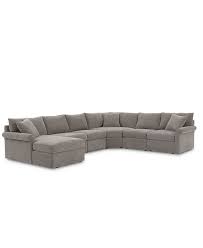 Check spelling or type a new query. Furniture Wedport 6 Pc Fabric Modular Chaise Sectional Sofa With Wedge Corner Piece Created For Macy S Reviews Furniture Macy S