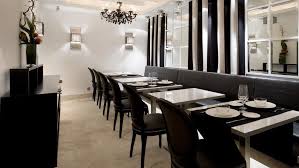 Black And White Restaurant Hotel Claude Marbella Costa Del Sol Andalucia Interior White Restaurant Home Decor