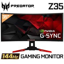 Acer Predator Z35bmiphz 35 Curved Monitor Best Deal South Africa The predator z35p also gives you a bucket more display options than its rivals, but even these feel the acer predator z35p does a lot of things right, but it's just not worth it at current prices. g sync acer predator z35 35 2560 x 1080 curved g sync gaming monitor 4ms refresh rate 200hz built in speakers displayport hdmi srgb eye