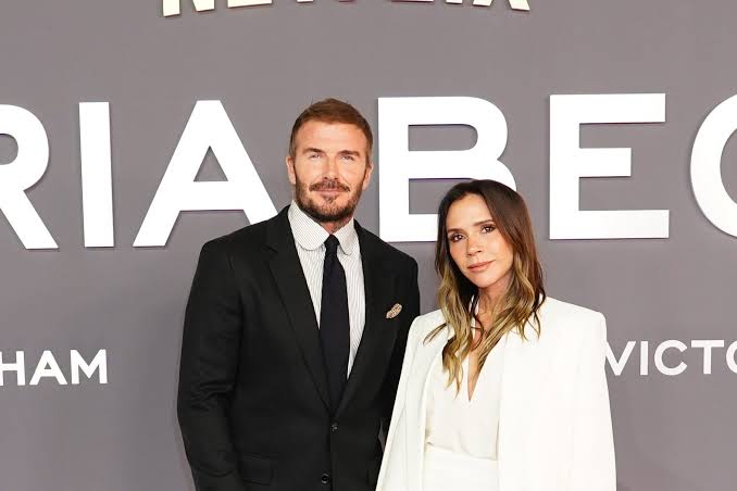 David and Victoria Beckham together at the Netflix Beckham documentary premiere