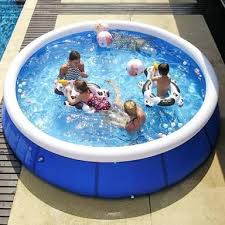 How I Made A Stock Tank Pool My Backyard Oasis In 2021 Easy Set Pools Portable Swimming Pools Inflatable Pool