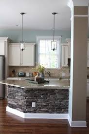 Check spelling or type a new query. Putting Stone Under The Bar Counter Makes Sense To Minimize Scuff Marks When People Are Seated On Stools Aro Stone Kitchen Island Stone Kitchen Home Remodeling