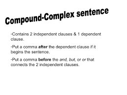 Simple Compound Complex Compound Complex Sentences Compound Complex Complex Sentences Compound Complex Sentence