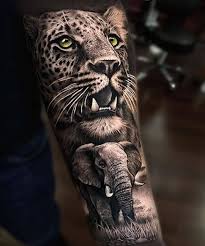 Tattoo Time On Instagram Artist Sergiofernandezmillan In 2020 Leopard Tattoos Animal Sleeve Tattoo Animal Tattoos For Men