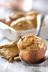 Recette Pommes Au Four Farcies A La Creme De Biscuits Recette Recette Pommes Au Four Pommes Au Four Recette Pomme