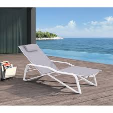 Entdecke (und sammle) deine eigenen pins bei pinterest. Osoltus Gartenliege Alu Sonnenliege Weiss Relaxliege 5 Fach Verstellbar Textilen Relaxliegen Garten Freizeit Hausratplus