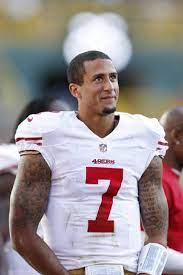 Colin Kaepernick Of The San Francisco 49ers Looks On Against The Kaepernick Colin Kaepernick San Francisco 49ers
