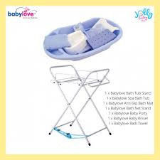 The ergo grouper bath pairs perfectly with the ergo grouper stand. Babylove 2 Level Adjustable Bath Tub Stand Stand 7 In 1 Set 5 In 1 Set Shopee Malaysia