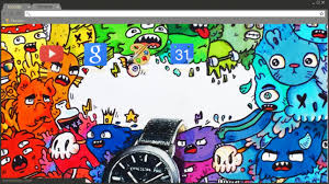 His striking art style incorporates his signature colorful doodles occasionally accompanied by realistic drawings. Vexx Doodles Chrome Theme Themebeta