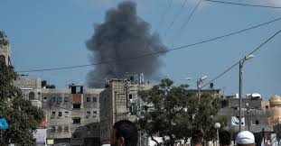 Hamas has launched a rocket attack on tel aviv, with a direct hit on a building leaving at least one person dead, according to israeli media reports. Crvrxrcsv5go1m