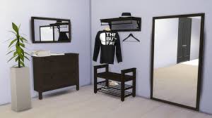Ikea Hemnes Hallway Set X2f Sims 4 Custom Content Sims 4 Cc Furniture Sims 4 Sims