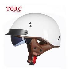 2017 New Dot Safety Certification Torc Retro Motorcycle Helmet Man S Half Face Motorbike Electric Bicycle Helmet Made Of Retro Motorcycle Vintage Helmet Helmet