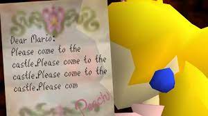 Dear Mario: Please Come to the Castle. Please come to the castle. Please  come to the castle. Please - YouTube