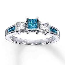 Blue Diamond Engagement Rings Enchanting Charm Wedding And Bridal Inspiration Blue Diamond Ring Blue Diamond Engagement Ring Blue Diamond Wedding Ring