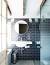 Modern Navy Blue Bathroom