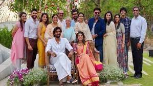 Rana daggubati and miheeka got married on saturday. Rana Daggubati Miheeka Roka Ceremony Chay Sam In Family Pic Fan Asks Where Is Social Distancing Filmibeat