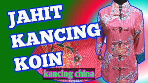 Tutorial pasang kancing & otomatis lubang kancing by butterfly jh5832a. Cara Menjahit Kancing Koin Kancing China Doa Ibu Tailor Youtube