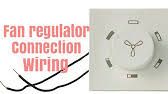 May 23, 2021 · in addition, it uses internal current limiting, thermal shutdown, and safe mode. Fan Regulator Connection Wiring Fan Regulator Connection Fan Regulator Youtube