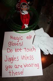 Magic Gloves So The Kiddos Can Hold Their Elves Awesome Elf On The Shelf Ideas Christmas Elf Diy Holiday Decor