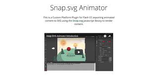 Snap Svg Animator Svg Animation Animation Tools Animation