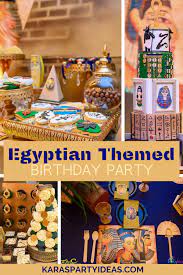 Send a picture of yourself in front of king tut's tomb. Kara S Party Ideas Egyptian Themed Birthday Party Kara S Party Ideas