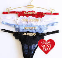 Custom Thong G-strings With Gold Charms Name • Personalized Thong With Name • Custom Thong • Custom Name Thong • Anniversary Gift - Etsy